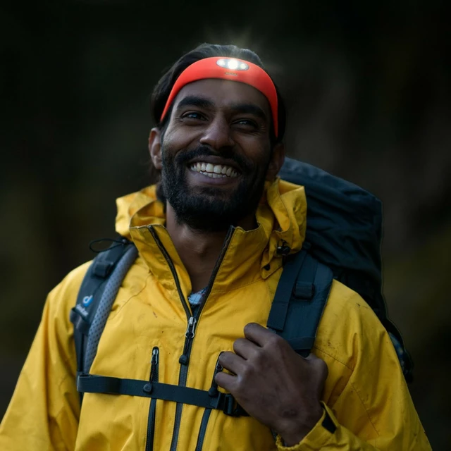 Kopflampe Knog Bandicoot 250 - Coral