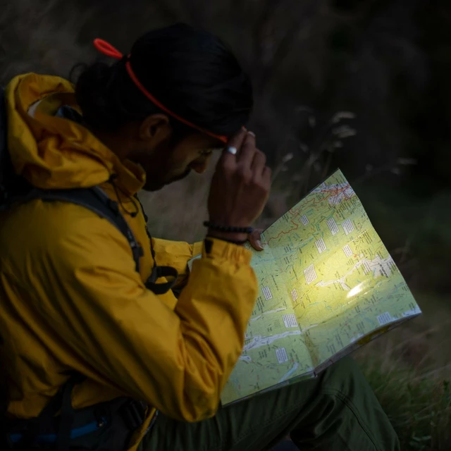 Kopflampe Knog Bandicoot 250 - Coral