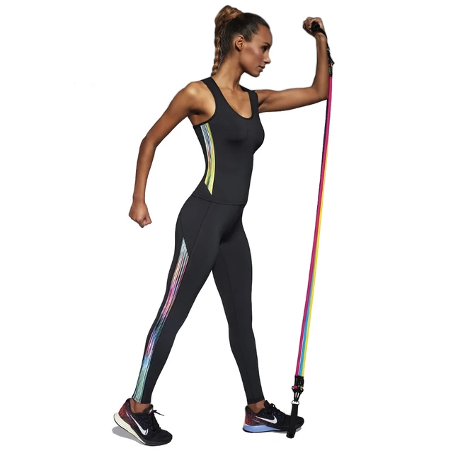 BAS BLACK Cosmic Damen Leggings - blau