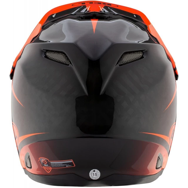 Motocross-Helm BELL Moto-9 - orange-schwarz