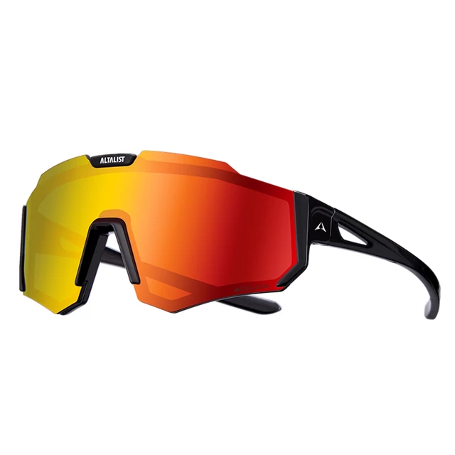 Altalist Kizuna Kids Kindersonnenbrille - černá s červenými skly