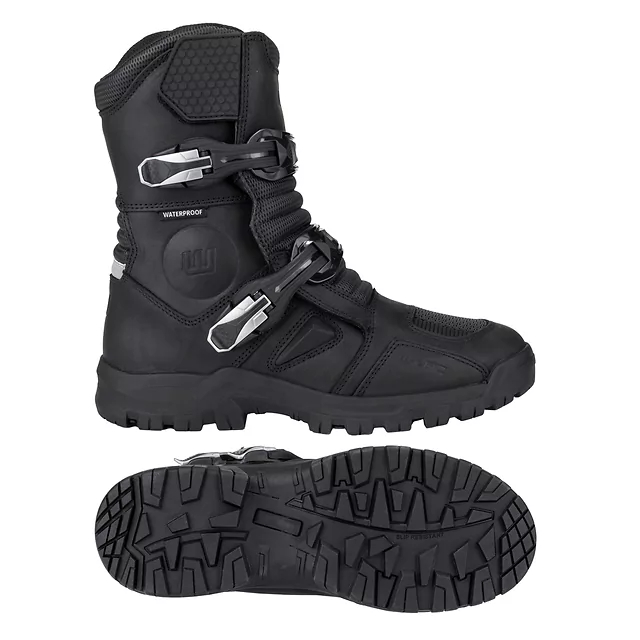 W-TEC Lougamax CE Motorradstiefel - braun