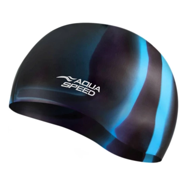 Badekappe Aqua Speed Bunt - Black/Blue - Black/Blue