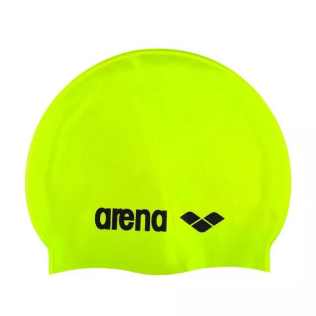 Badekappe Arena Classic Silikon - fluo grün