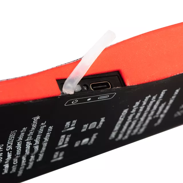 Beheizte Einlegesohlen inSPORTline Dinaro 2x3200mAh mit Fernbedienung