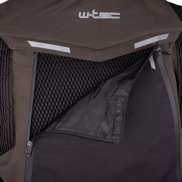 W-TEC Daimick Motorradjacke - schwarz-grau