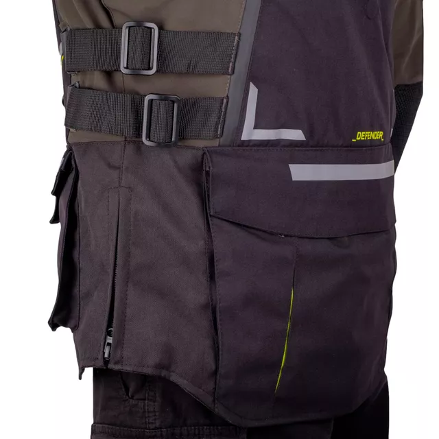 W-TEC Daimick Motorradjacke - schwarz-grau