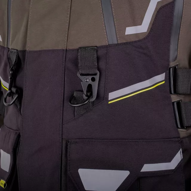 W-TEC Daimick Motorradjacke - schwarz-grau