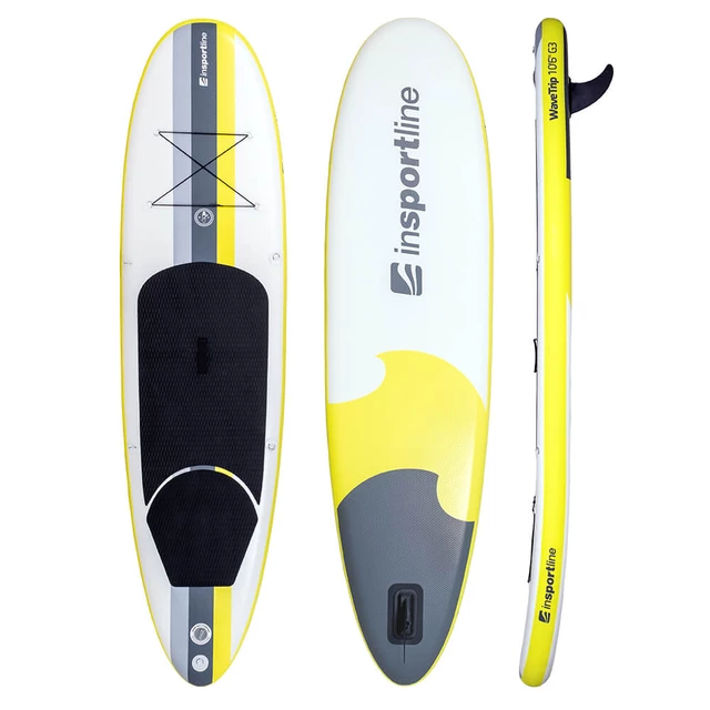 Paddleboard mit Zubehör inSPORTline WaveTrip 10'6" G3