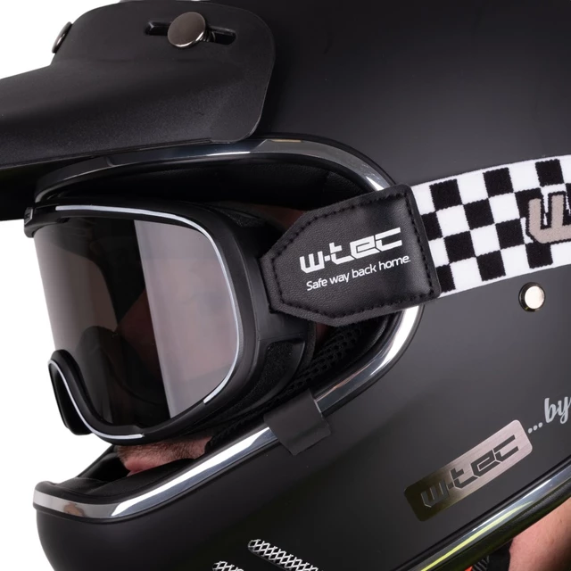 W-TEC Chesster Retro-Brille - šachovnice