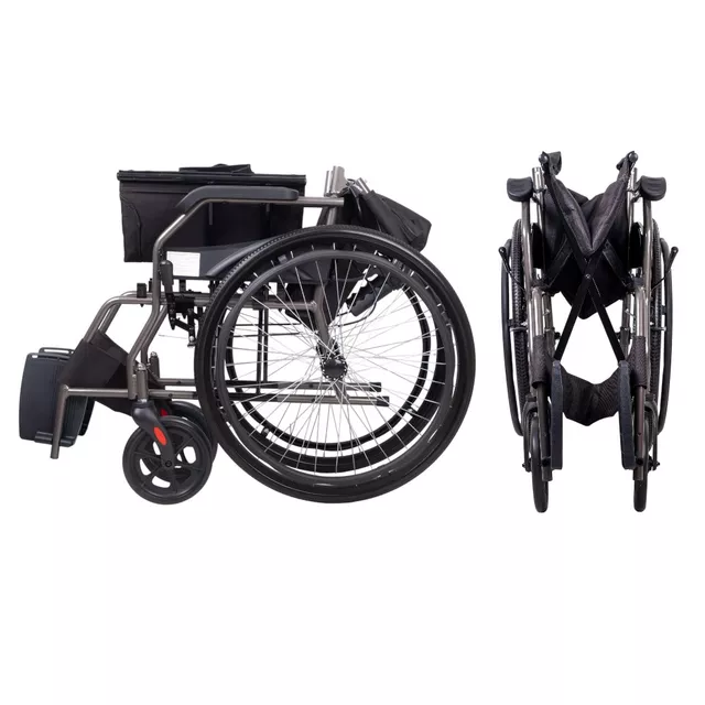 Mechanischer Faltrollstuhl inSPORTline Jakesully leicht