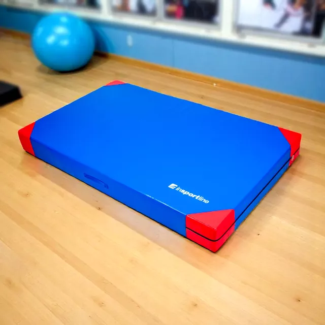 Gymnastikmatte inSPORTline Agskal T25 200x120x20 cm - blau
