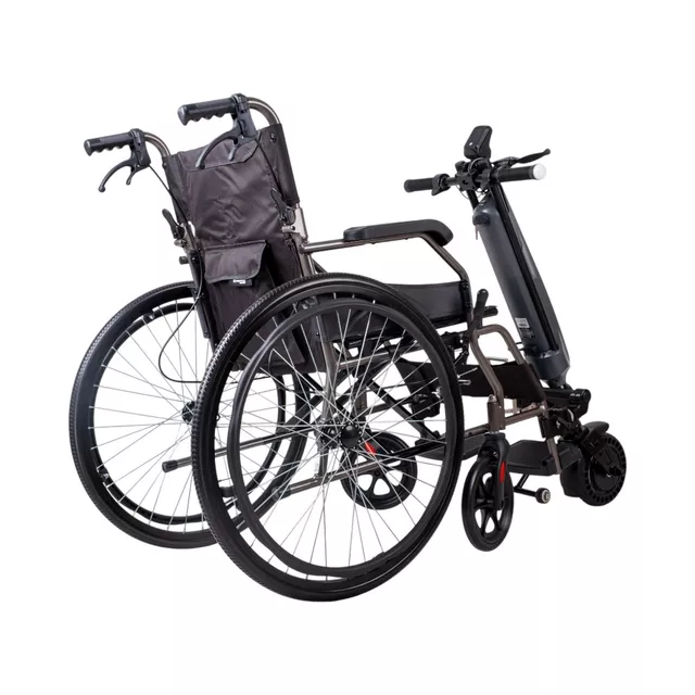 Mechanischer Faltrollstuhl inSPORTline Jakesully lightweight mit Oppatia-Antrieb