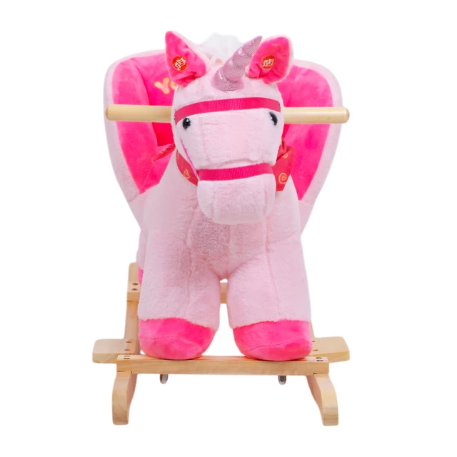 inSPORTline Atisino Schaukelpferd mit Soundeffekten