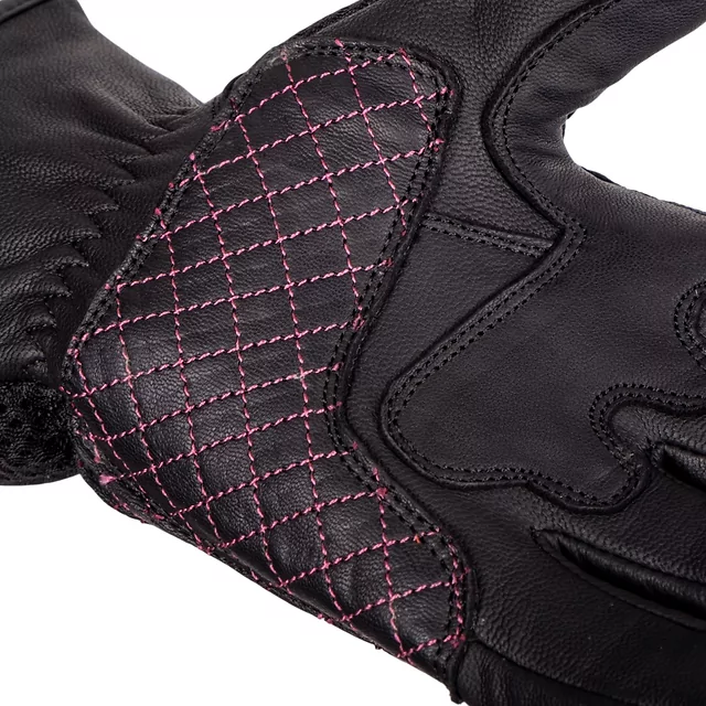 W-TEC Ladonna Motorradhandschuhe für Damen - schwarz-rosa