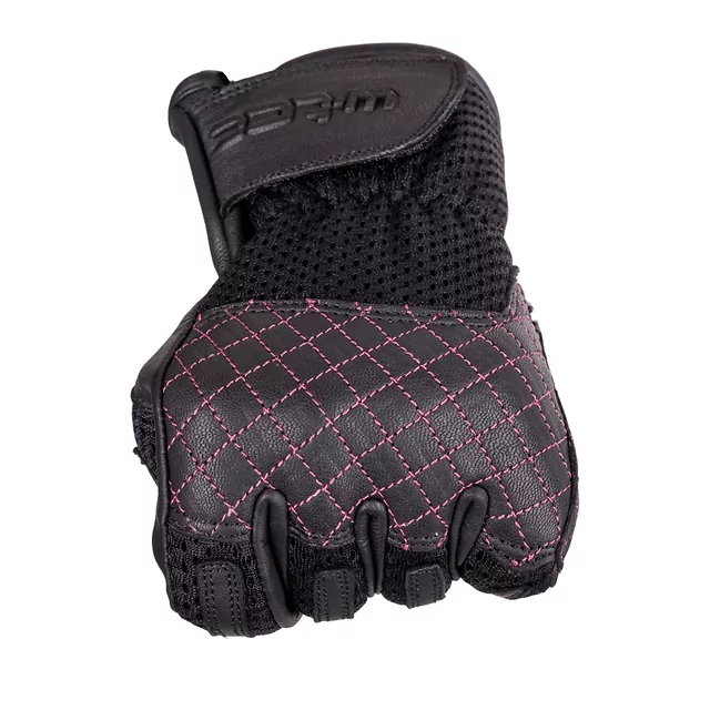 W-TEC Ladonna Motorradhandschuhe für Damen - schwarz-rosa