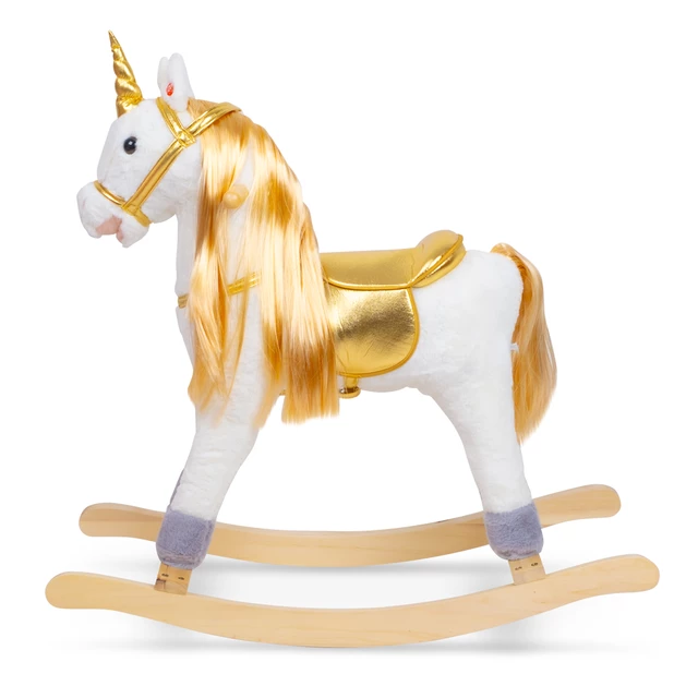 inSPORTline Taskenito Schaukelpferd mit Soundeffekten