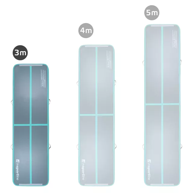 Airtrack inSPORTline Airstunt 300x100x10 cm grau