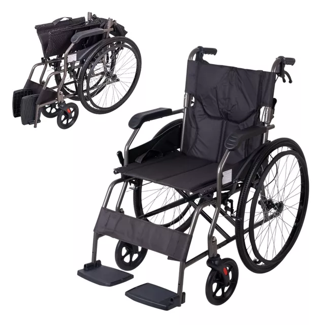 Mechanischer Faltrollstuhl inSPORTline Jakesully leicht