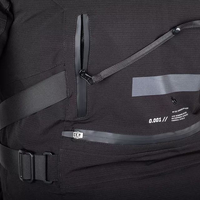 W-TEC Nykolas Motorradjacke - schwarz