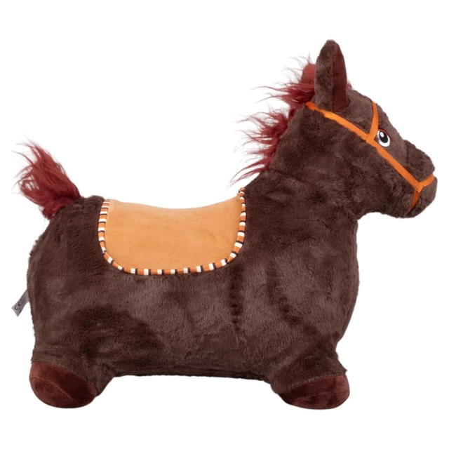 Hüpfendes Pferd inSPORTline Beridino mit Soundeffekten - rosa