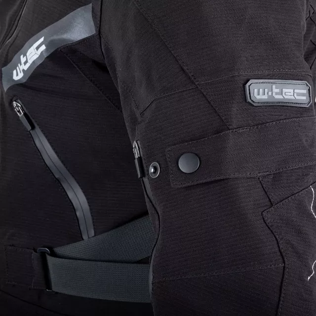 W-TEC Nykolas Motorradjacke - schwarz