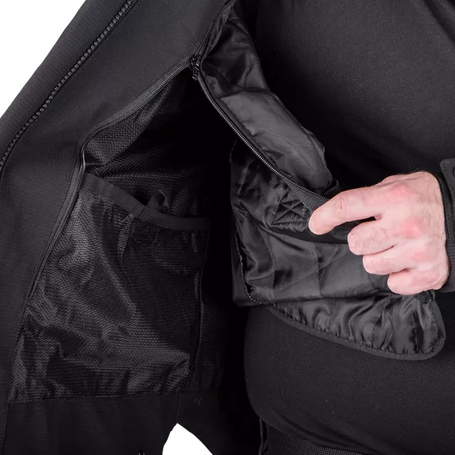 W-TEC Nykolas Motorradjacke - schwarz