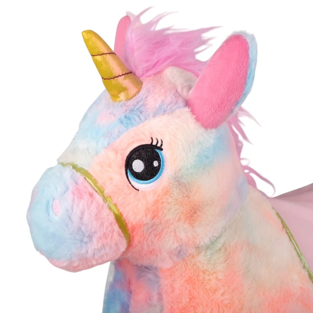 Hüpfendes Pferd inSPORTline Beridino mit Soundeffekten - rosa