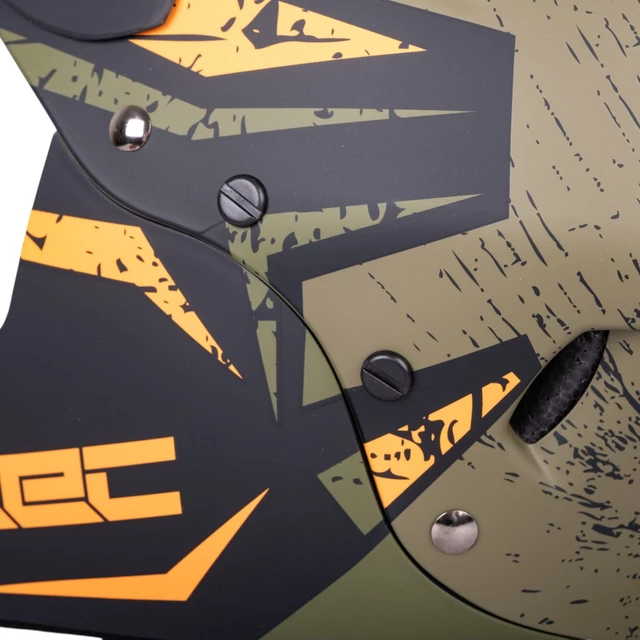 W-TEC Campanero Mattgrüner Downhill-Helm