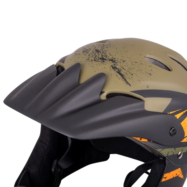 W-TEC Campanero Mattgrüner Downhill-Helm