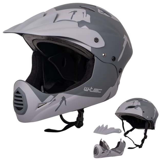 Downhill-Helm W-TEC Campanero Matt Gray