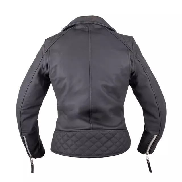 W-TEC Brinea Damen Motorrad Lederjacke