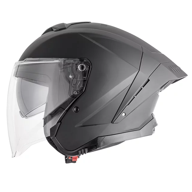 W-TEC Voltik Motorrad-Helm - mattschwarz