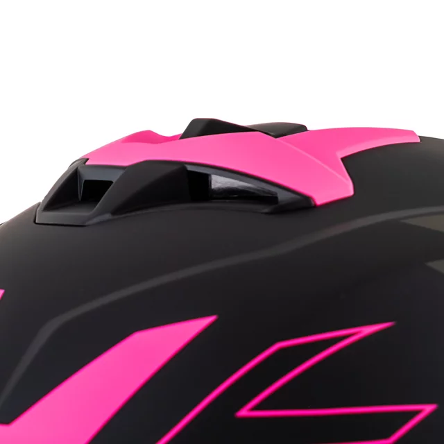 W-TEC Voltik Shockrose Motorradhelm - rosa