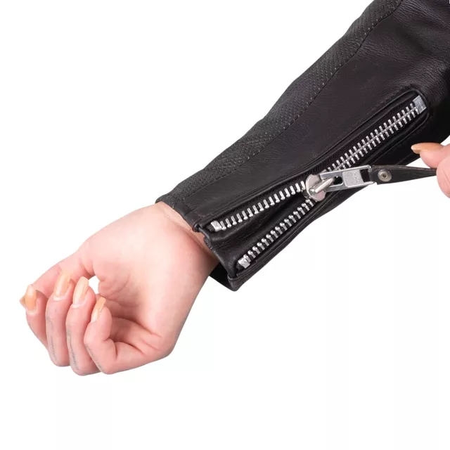 W-TEC Mantura Damen Lederjacke