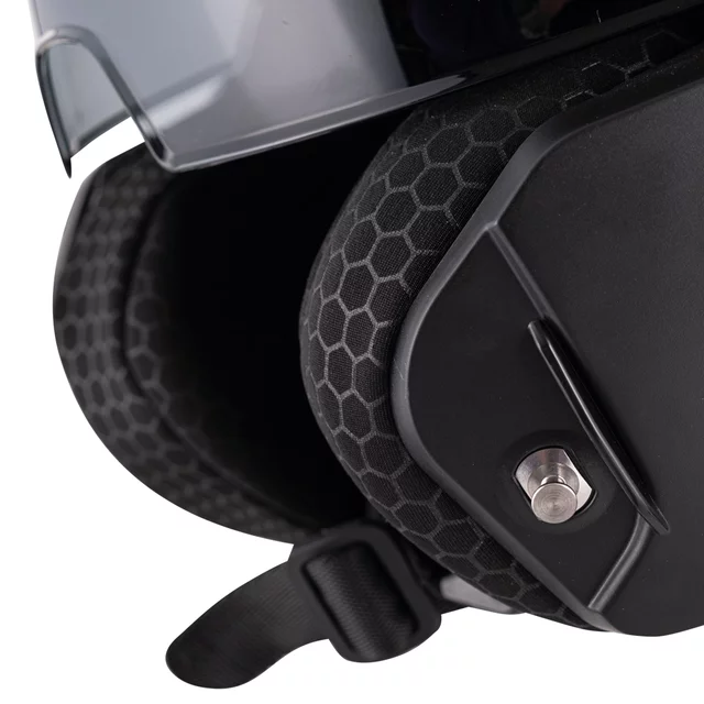 W-TEC Zoroz P/J klappbarer Motorradhelm - Matt Black-Fluo Pink