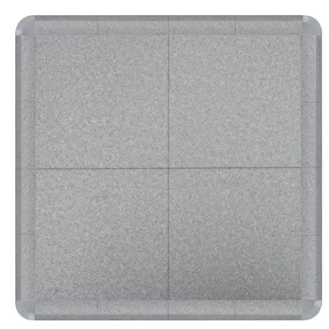 inSPORTline Luxteko Waffelgewichtmatte 100x100x2 cm - Holz