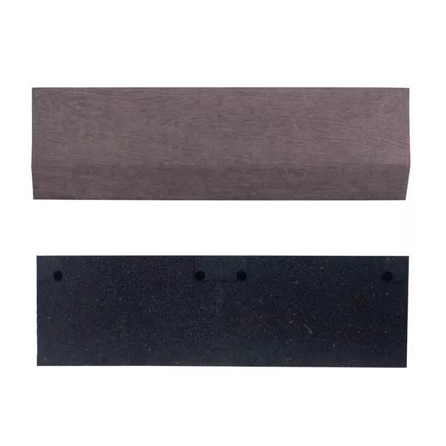 Rampe für Luxteko Waffelpads 2cm 1St. - Holz