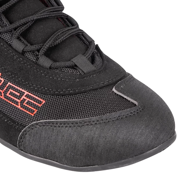 W-TEC Dinvara Damen-Moto-Stiefel - schwarz-rot