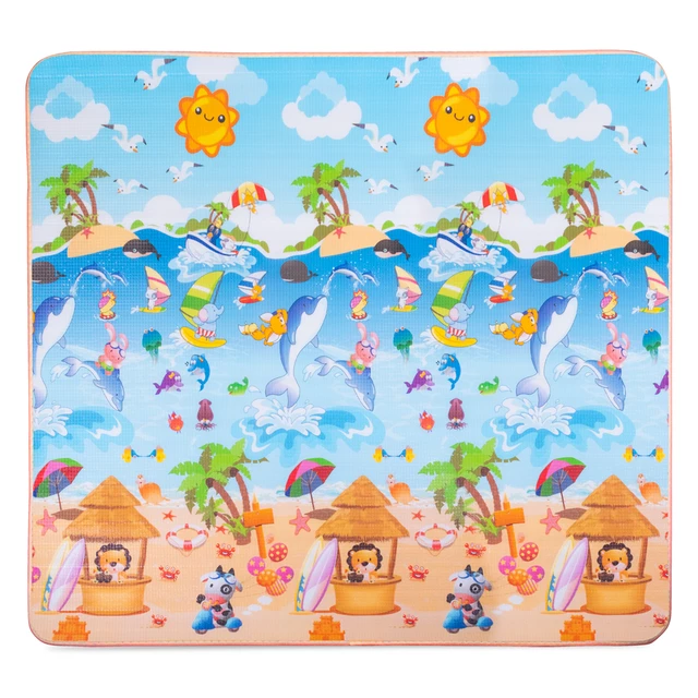 Rollende Kindermatte inSPORTline Lhotino 200x180x1,5 cm