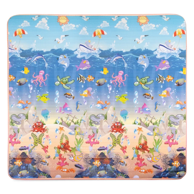 Rollende Kindermatte inSPORTline Lhotino 200x180x1,5 cm