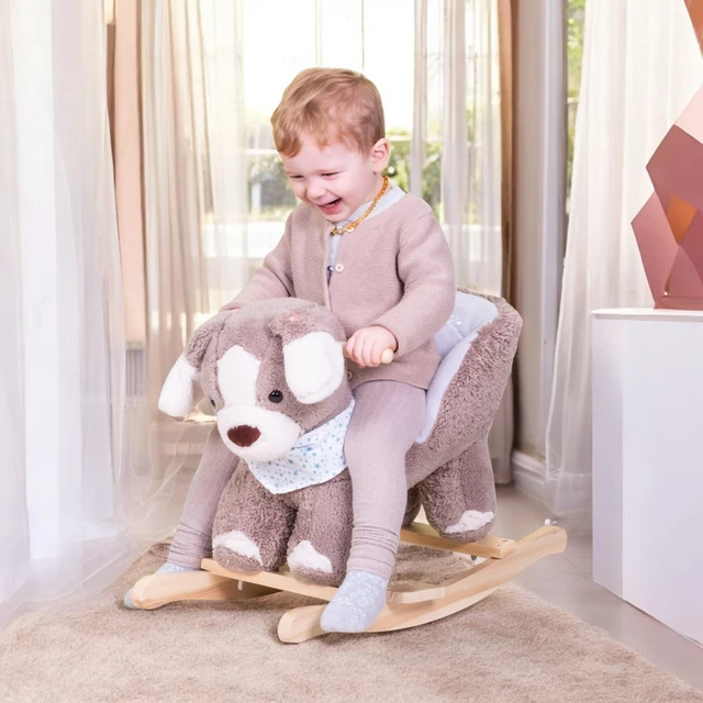 inSPORTline Kepekino Schaukelhund mit Soundeffekten