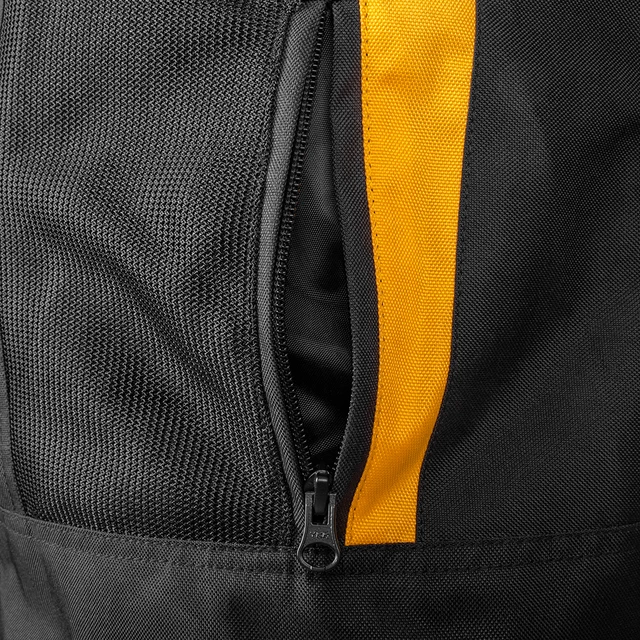 W-TEC Tosheck Herren Sommer Moto Jacke - schwarz-gelb