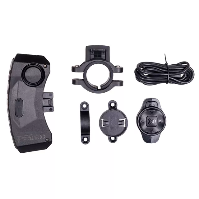 Fahrradrücklicht mit Alarm und Blinker inSPORTline Suryah