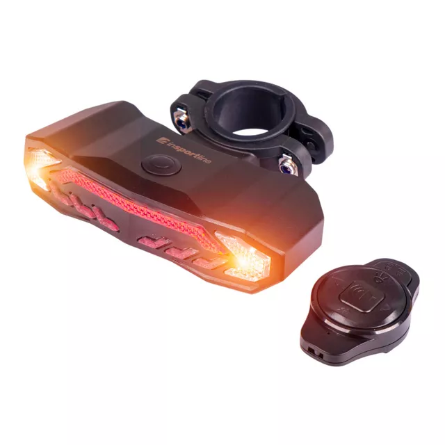 Fahrradrücklicht mit Alarm und Blinker inSPORTline Suryah