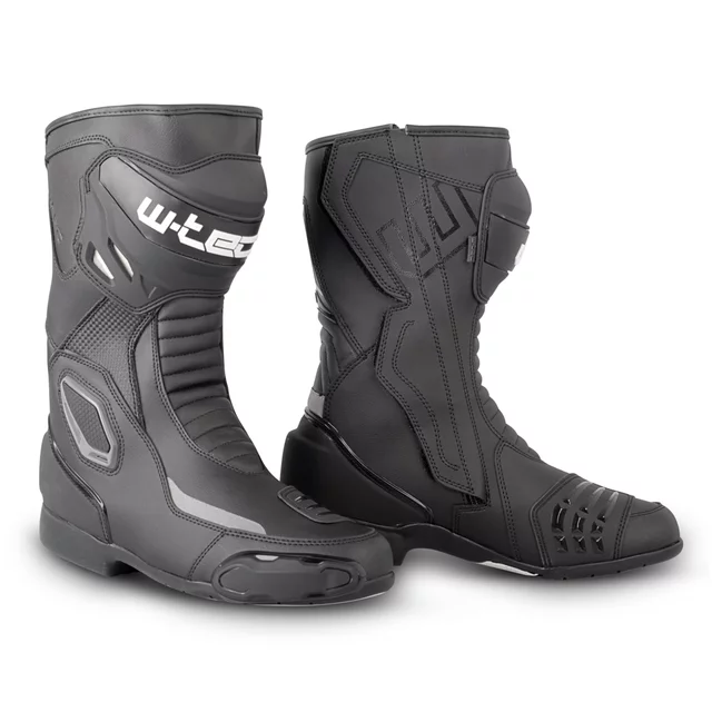 W-TEC Rison EVO Motorradstiefel - schwarz