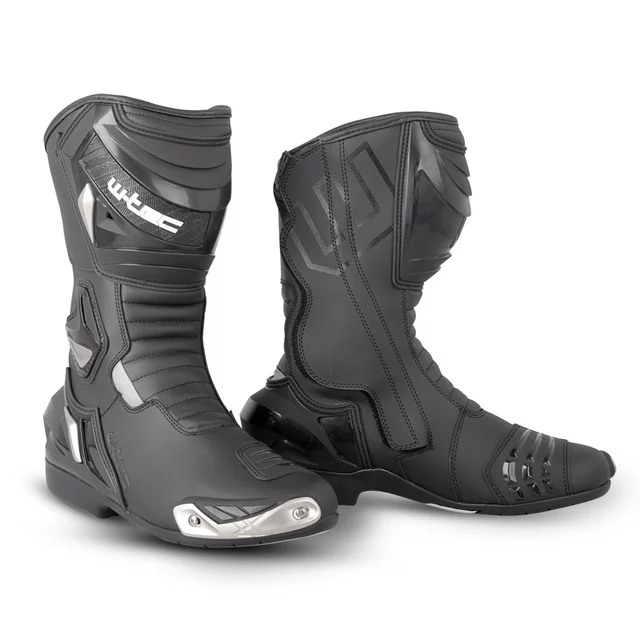 W-TEC Arkus Motorradschuhe - schwarz - schwarz