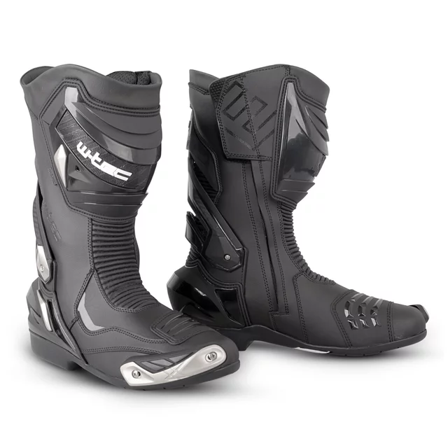 W-TEC Beastor Motorradstiefel - schwarz