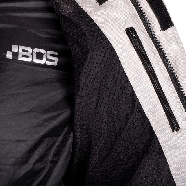 Touring-Motojacke für Männer BOS Maximum - schwarz