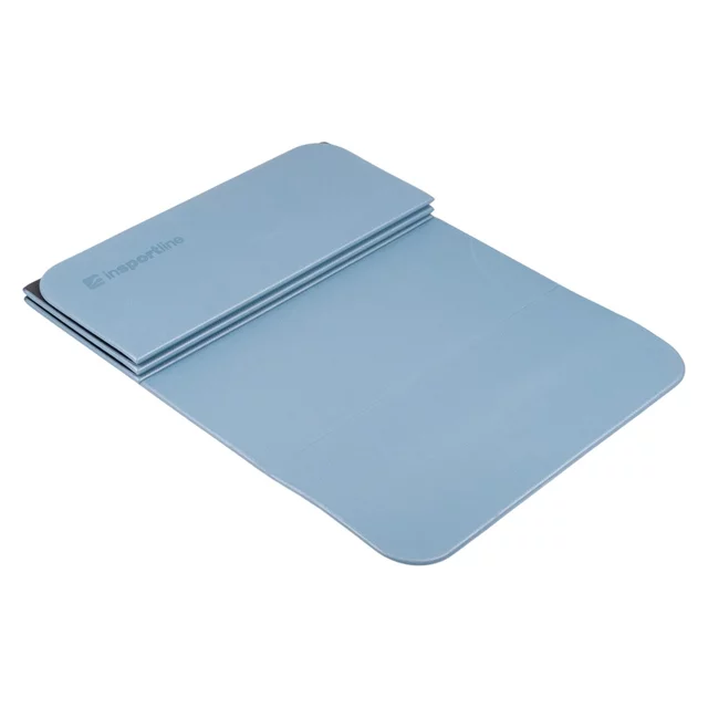 Skládací podložka na cvičení inSPORTline Misette 180x61x0,8 cm - blau-schwarz